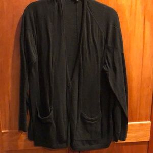 Black cardigan